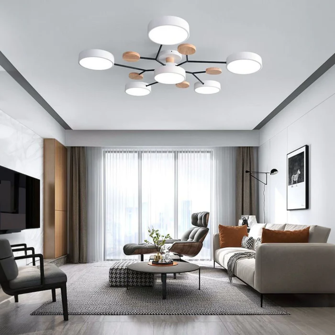 Moderne Runde LED Deckenleuchte