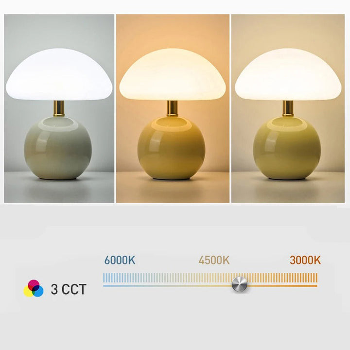 Moderne Nachttischlampe mit sanftem, warmweißem Licht - Stilvolle Beleuchtung für Schlafzimmer & Wohnzimmer