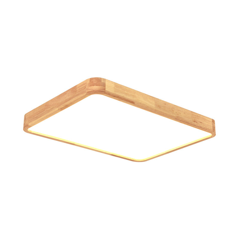 Moderne Holz-Deckenleuchte