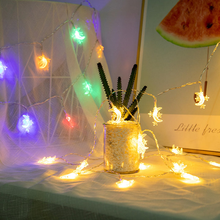 Dekorative Mond LED Feenlichter
