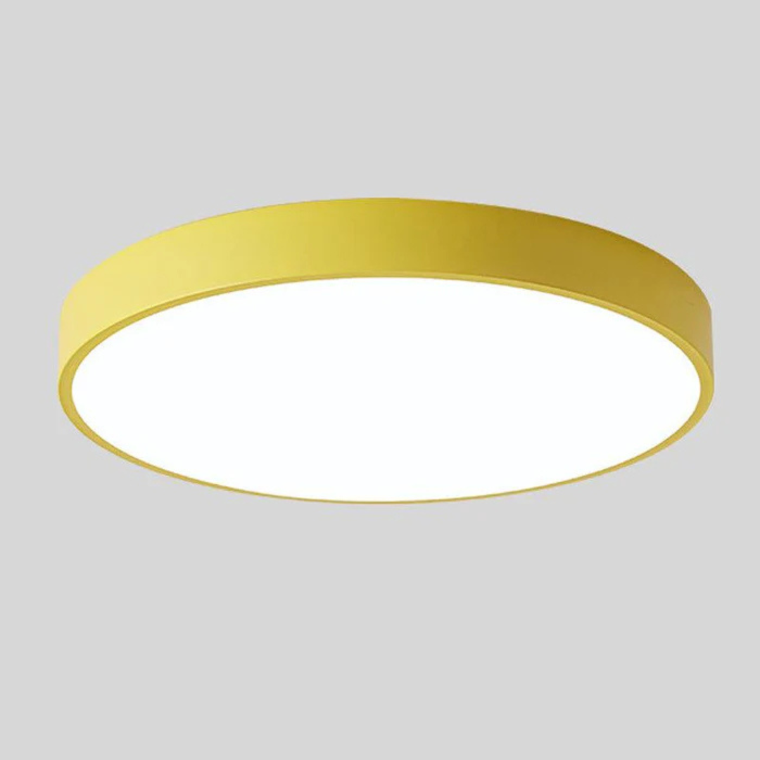 Skandinavische Holz-LED-Deckenleuchte