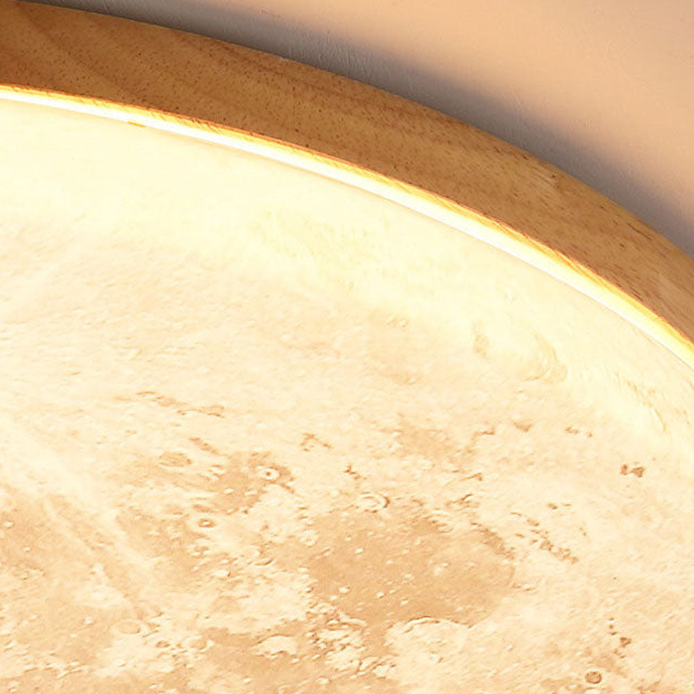 LunaGlow - Mondlampe Deckenlampe mit sanfter LED-Beleuchtung