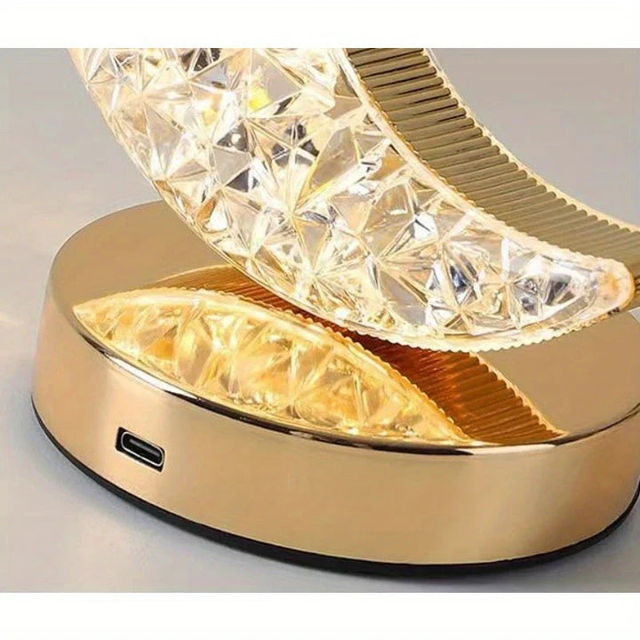 Magische Kristall Tischlampe mit Dimmer - Celestia