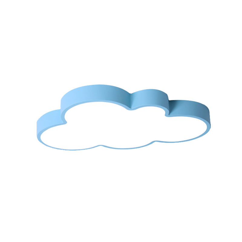 Kinderfreundliche Deckenlampe Wolken-Design