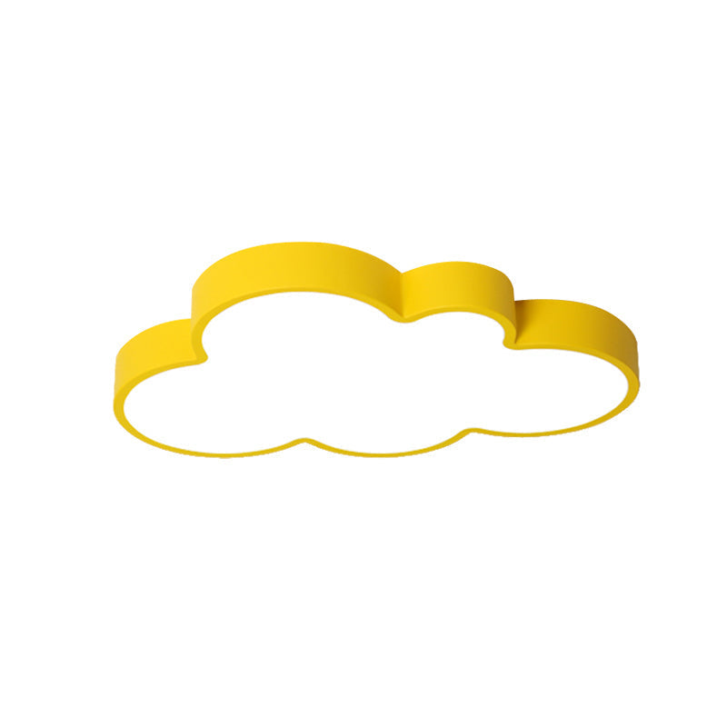 Kinderfreundliche Deckenlampe Wolken-Design