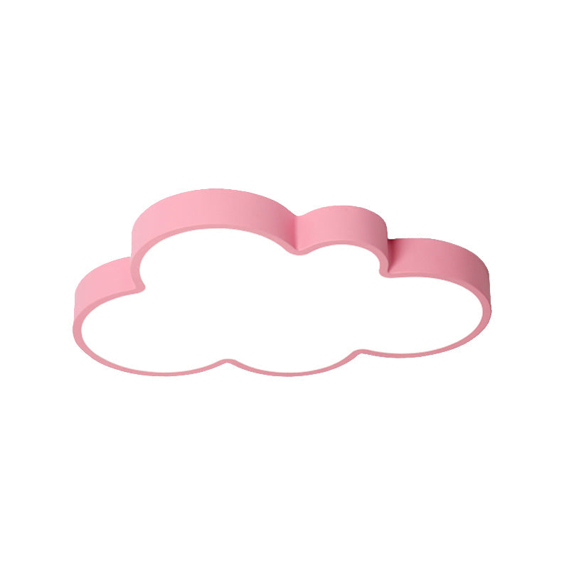 Kinderfreundliche Deckenlampe Wolken-Design