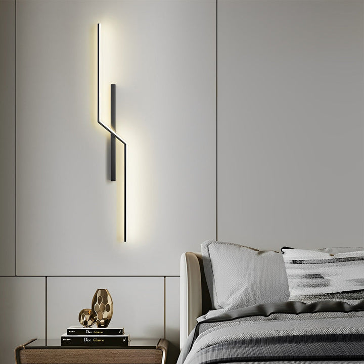 Lines Kreativ LED Moderne Minimalistische Wandlampe Dekorative Wandleuchten Beleuchtung