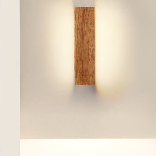 OakBeam | Minimale Massivholz-LED-Wandleuchte