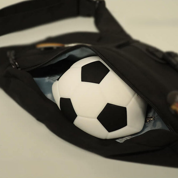 Kreative Fußball Silikon LED Nachttischlampe mit USB-Ladung