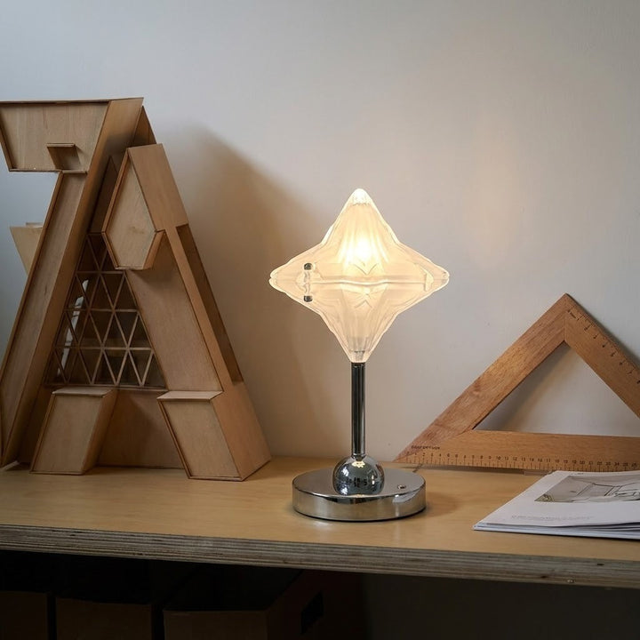 Kristallstern Ambient Touch LED Tischlampe