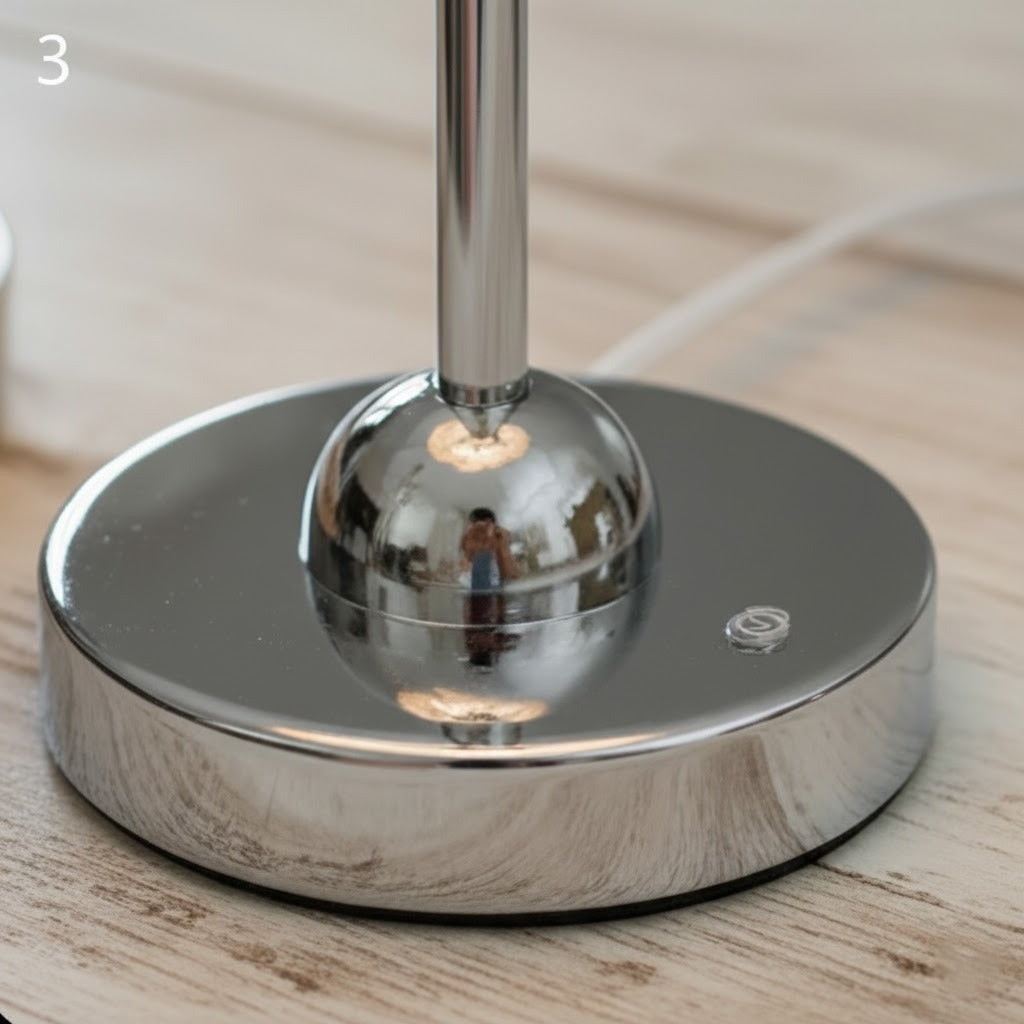 Kristallstern Ambient Touch LED Tischlampe