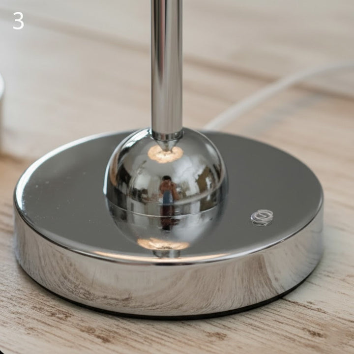 Kristallstern Ambient Touch LED Tischlampe