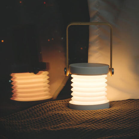 Laterne Lampe Nachtlicht kreative faltbare tragbare LED Tischlampe