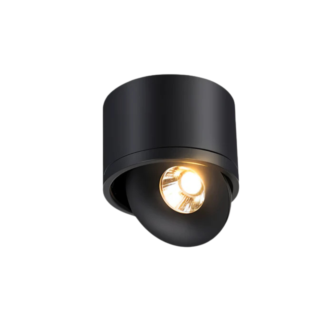 Minimalistische LED-Deckenlampe | 360° drehbares Design
