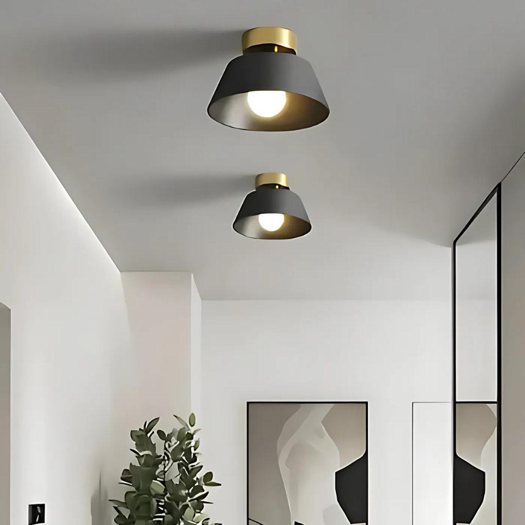 Retro LED-Deckenlampe | Deckenlicht Wohnzimmer