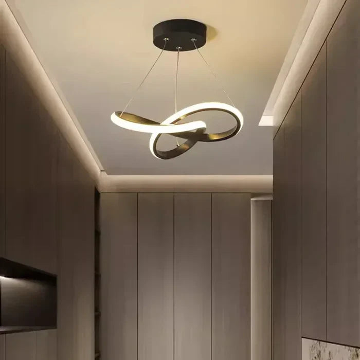Moderne LED-Deckenlampe - WaveGlow