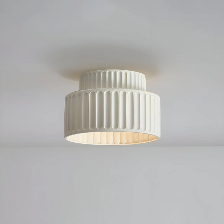 Moderne gerippte Deckenlampe