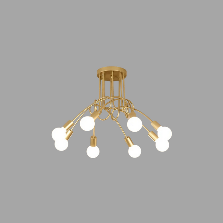 Vintage LED-Deckenlampe im antiken Design