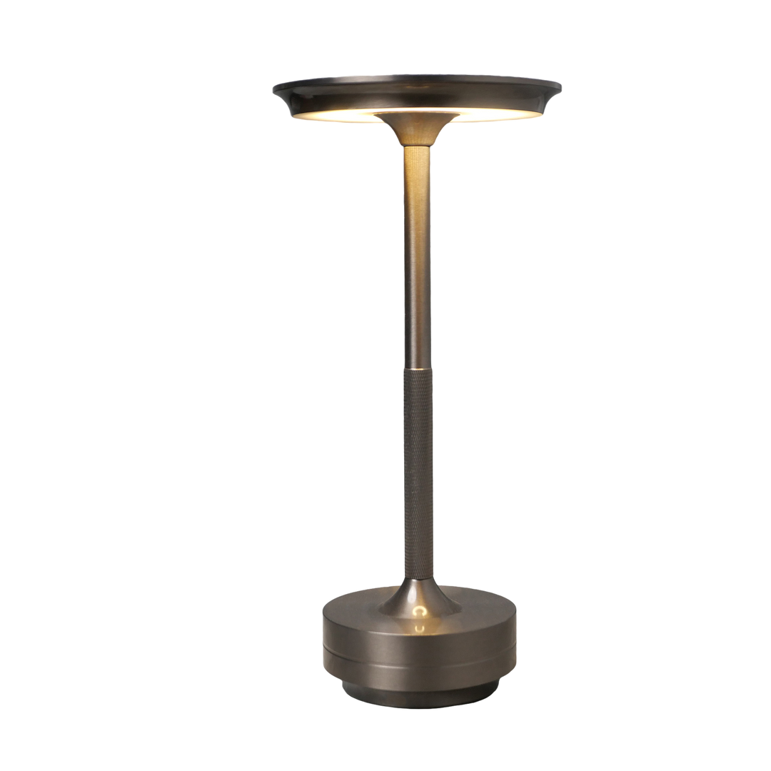 Aluminium wiederaufladbare Touch-Dimmer-Tischlampe