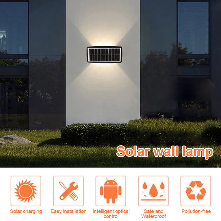 Solar Außenwandleuchte