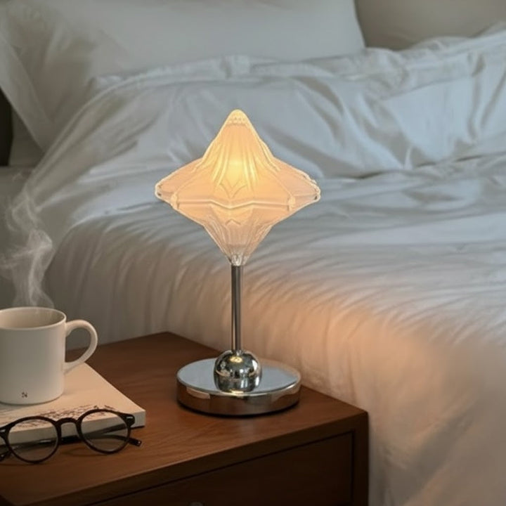 Kristallstern Ambient Touch LED Tischlampe
