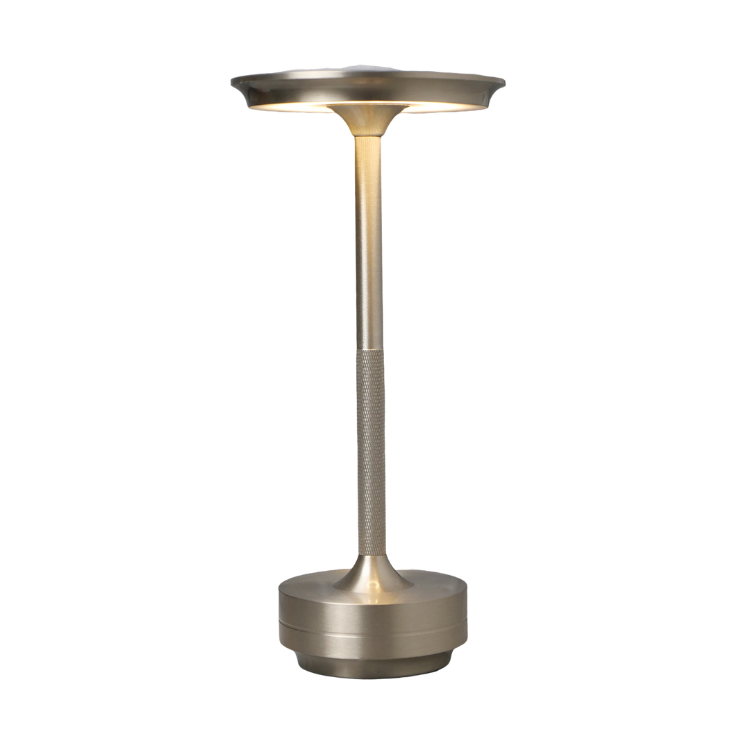 Aluminium wiederaufladbare Touch-Dimmer-Tischlampe