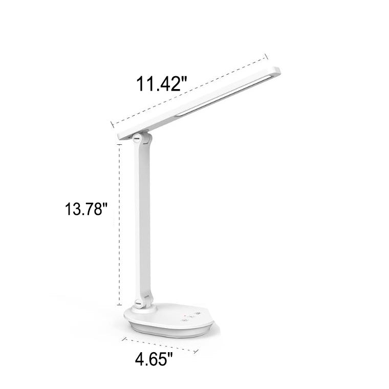 Moderne doppelt faltbare Augenpflege kabellose wiederaufladbare LED Schreibtischlampe