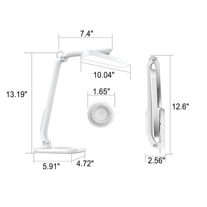 Moderne Schüleraugen-Schutz USB-Laden Faltbare LED-Schreibtischlampe