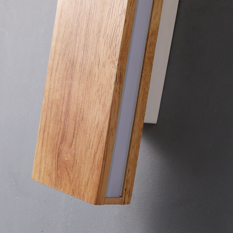 OakBeam | Minimale Massivholz-LED-Wandleuchte