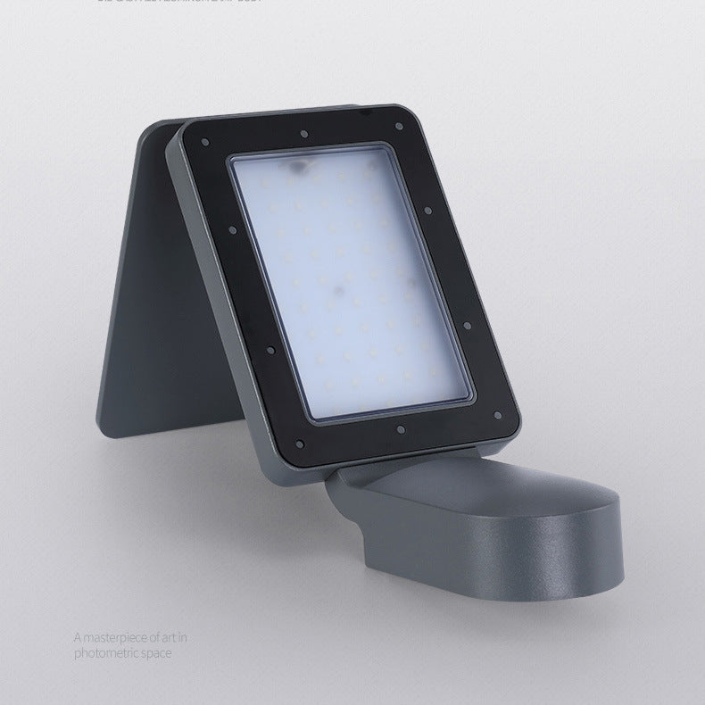 Außen Solar Bewegungsmelder Wandlampe mit verstellbarem Panel