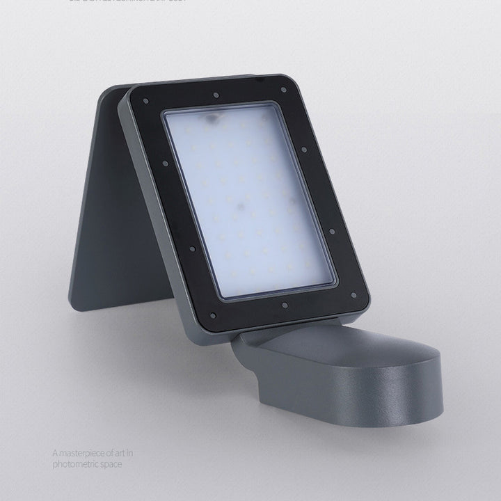 Außen Solar Bewegungsmelder Wandlampe mit verstellbarem Panel