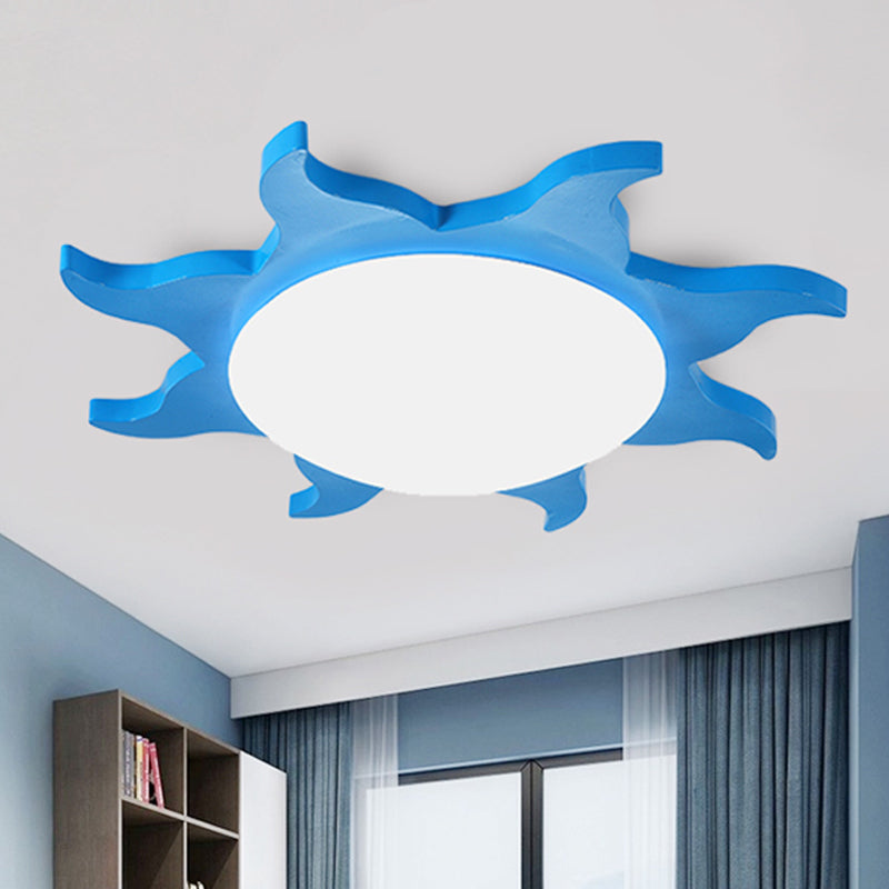 Kinderzimmer Deckenlampe – Sonnenförmige LED-Beleuchtung
