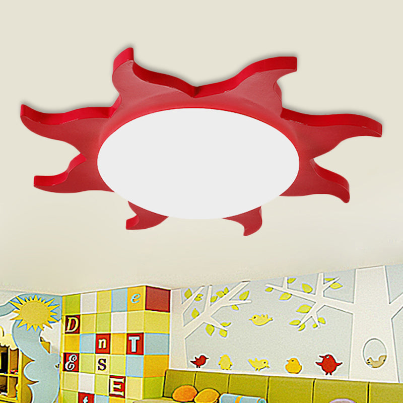 Kinderzimmer Deckenlampe – Sonnenförmige LED-Beleuchtung