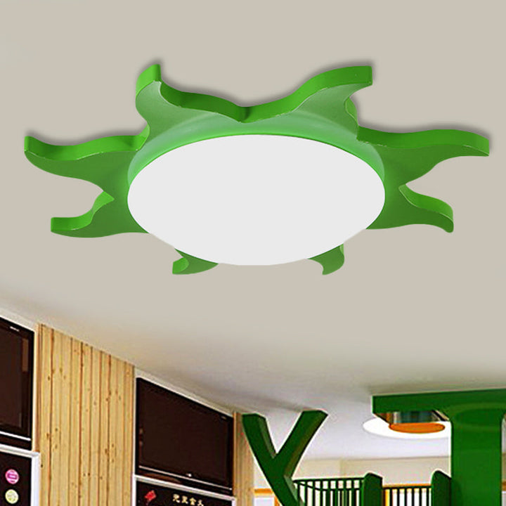 Kinderzimmer Deckenlampe – Sonnenförmige LED-Beleuchtung