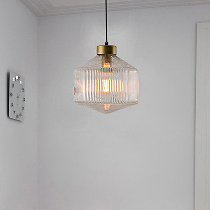 Moderner Trommel-Kronleuchter aus Glas – Elegante Beleuchtung für Esszimmer und Wohnzimmer