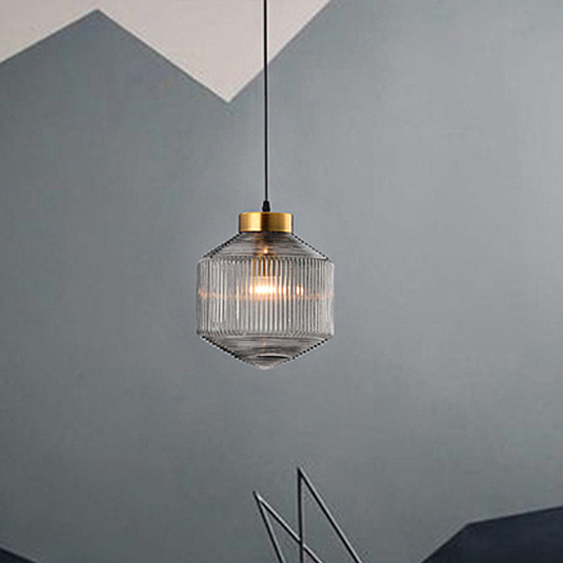 Moderner Trommel-Kronleuchter aus Glas – Elegante Beleuchtung für Esszimmer und Wohnzimmer