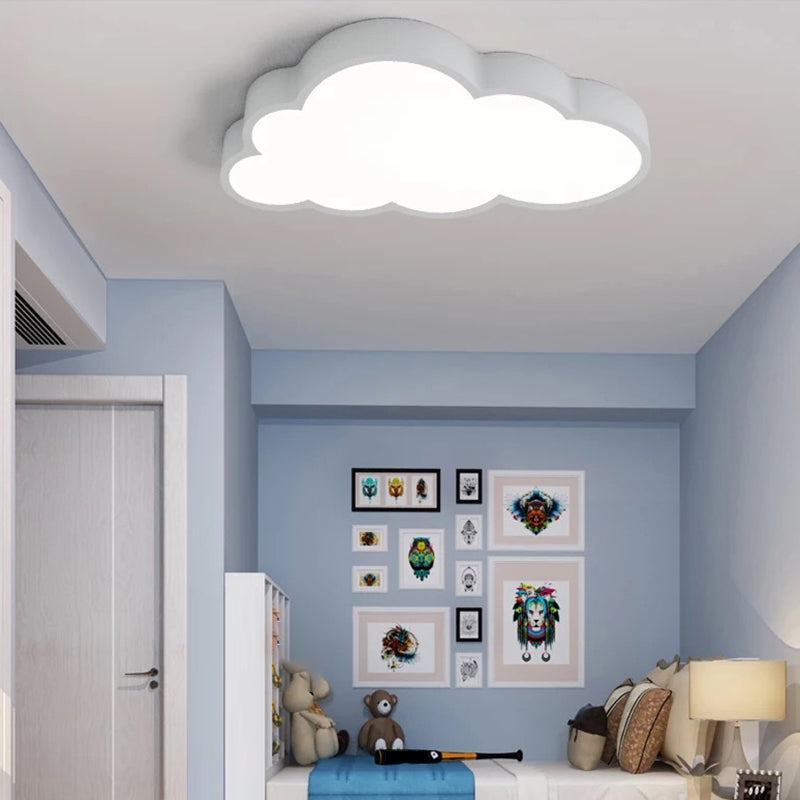 Kinderzimmer LED-Deckenleuchte Wolken-Design | Energieeffiziente Beleuchtung | Verspielt Wolken-Design für Schlafzimmer