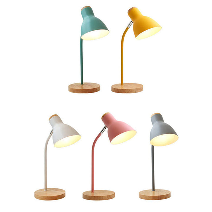 Taschenlampe-förmige schwenkbare Tischlampe Macaron Metall 1-Lampen Nachtlampe für das Kinderzimmer