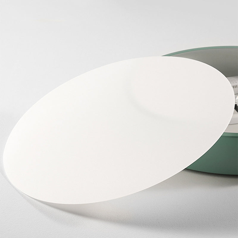 Moderne LED-Deckenlampe für Schlafzimmer - Energiesparendes Acryl- und Metall-Einbaulicht, verschiedene Farben