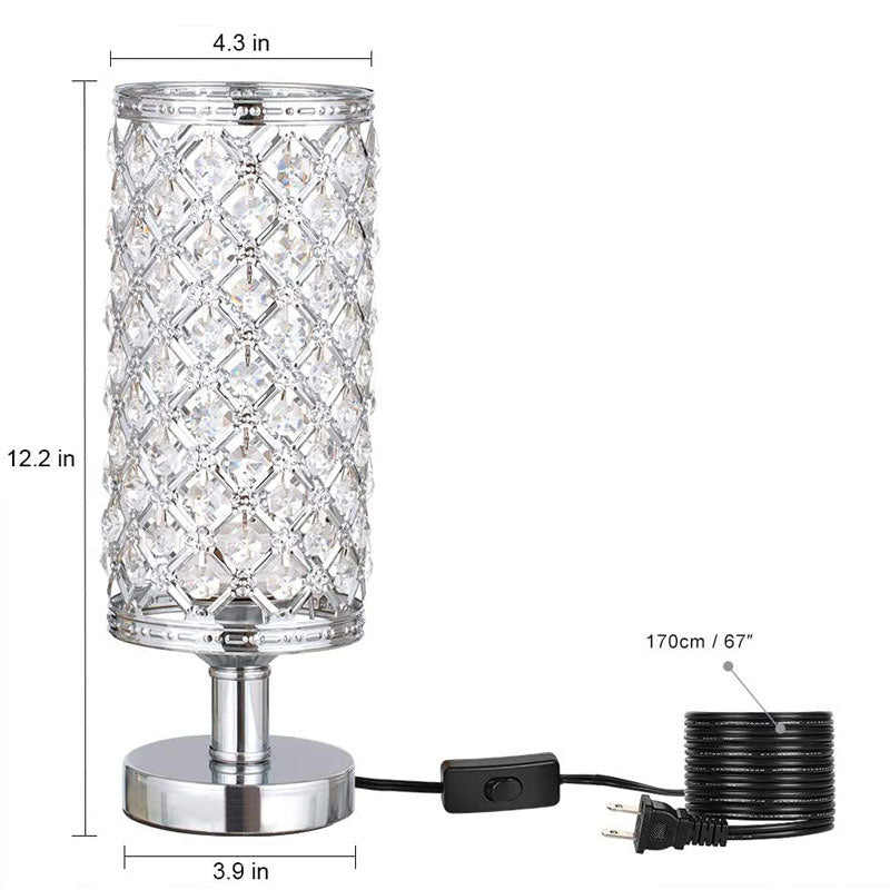 Moderne Kristall Tischlampe