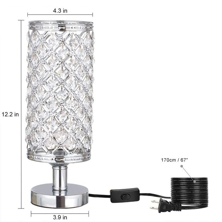 Moderne Kristall Tischlampe