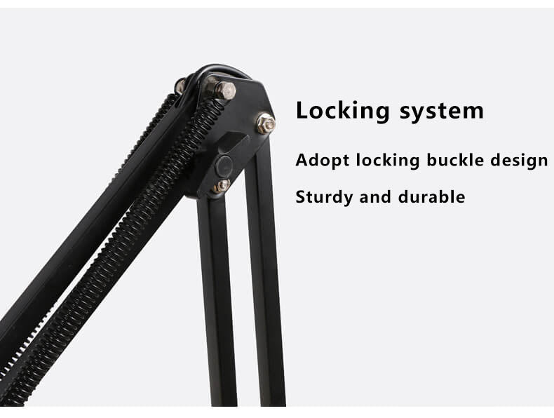 LED faltbare lange Arm Clip Augenschutz USB Lese Tischlampe