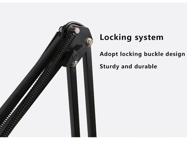 LED faltbare lange Arm Clip Augenschutz USB Lese Tischlampe