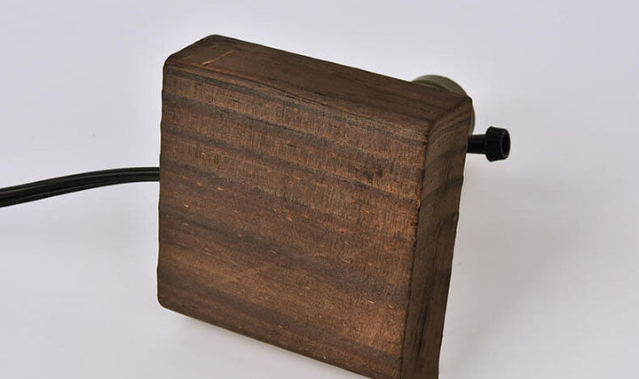 Vintage Industrial Eisen Glühbirne 1-Licht Tischlampe
