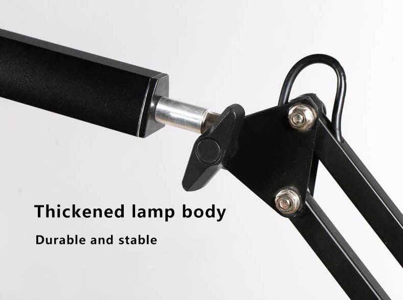 LED faltbare lange Arm Clip Augenschutz USB Lese Tischlampe
