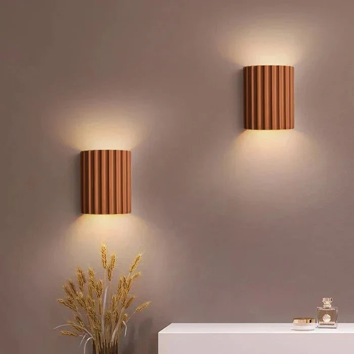 Moderne Harz Wandlampe - ArtisticWave