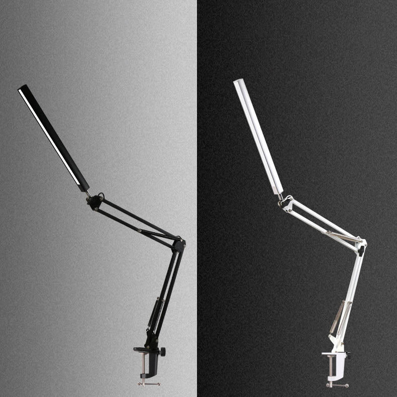 LED faltbare lange Arm Clip Augenschutz USB Lese Tischlampe
