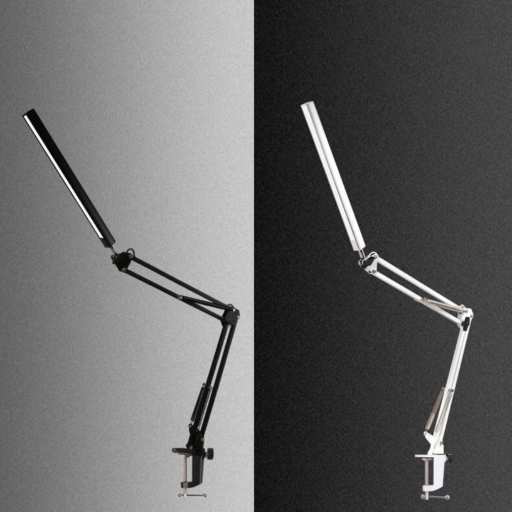 LED faltbare lange Arm Clip Augenschutz USB Lese Tischlampe
