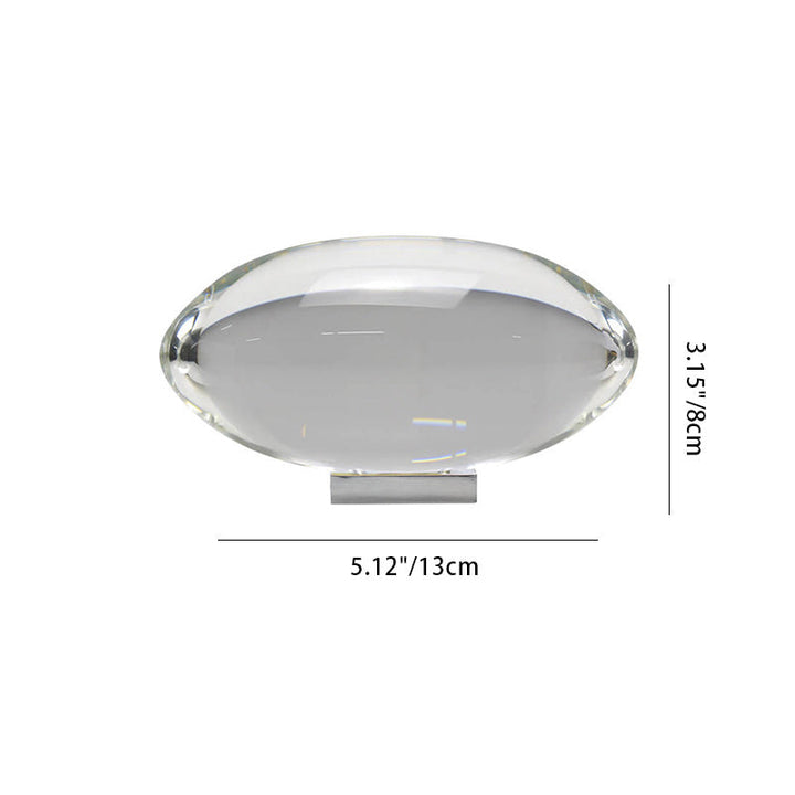 Kreative Kristallprojektion Engel Augen LED Tischlampe