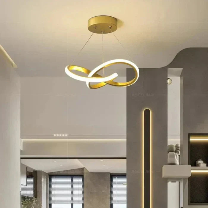 Moderne LED-Deckenlampe - WaveGlow